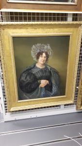 Portrait in oils of Ellen Sharples (1830 by Rolinda Sharples) RWA collections