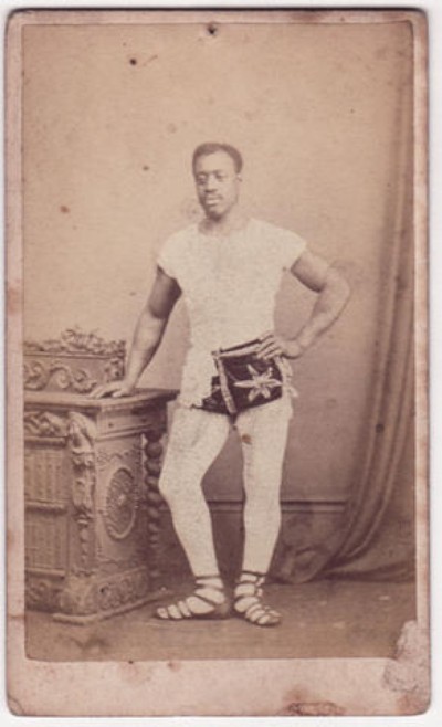 A black and white photograph of Carlos Trower