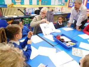 Sharing Memories day at St George's Primary School