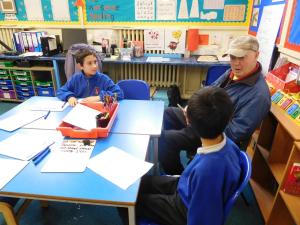 Sharing Memories day at St George's Primary School