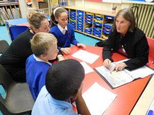 Sharing Memories day at St George's Primary School