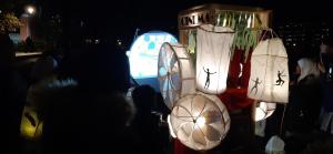 Opening Up The Magic Box Lantern Parade in Castle Park